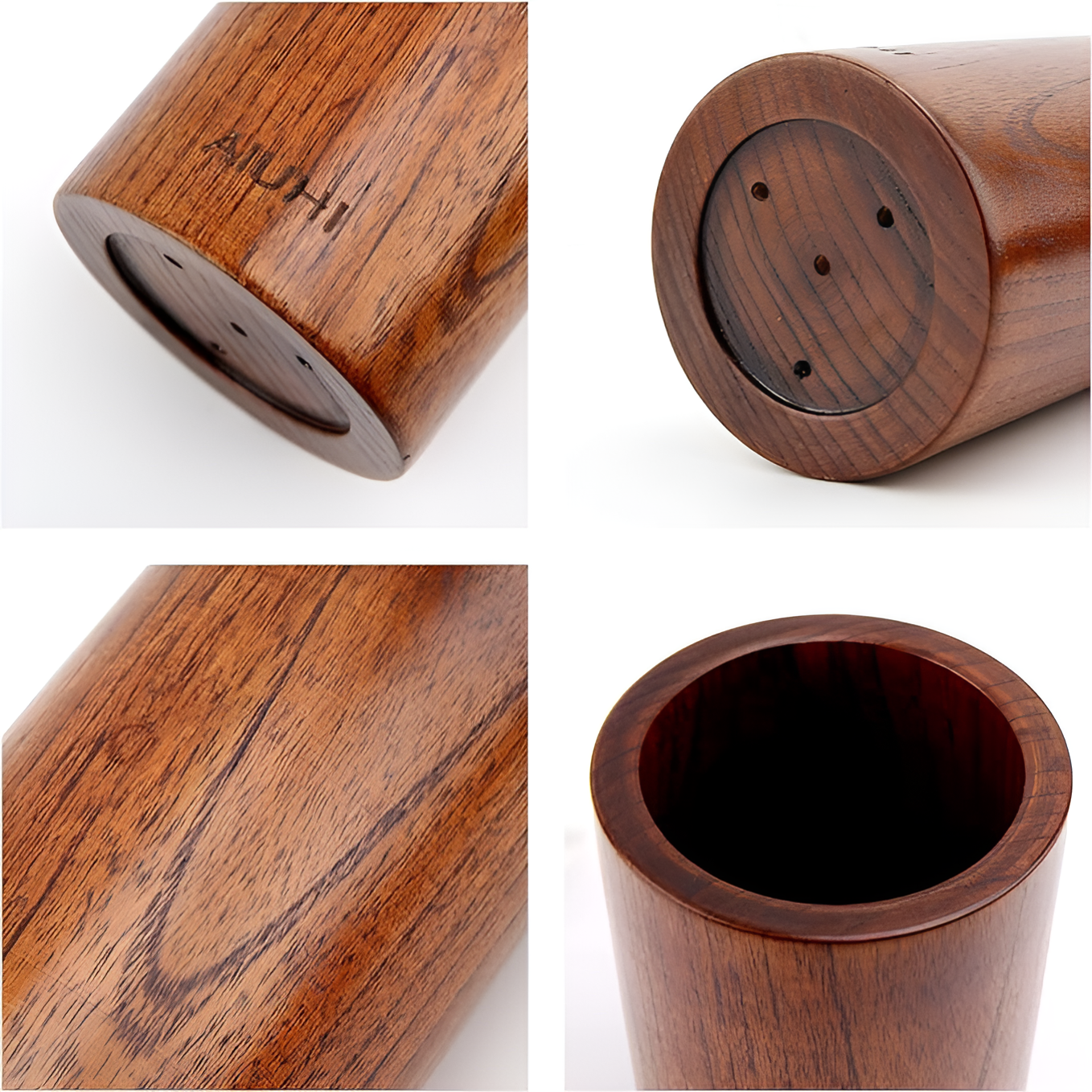 Wooden Utensil Holder | Lightweight and Drainage Hole